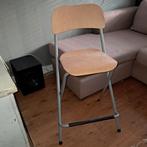 IKEA Franklin Barkruk / kinderstoel zithoogte ca. 64 cml, Huis en Inrichting, Stoelen, Ophalen of Verzenden, Bruin, Metaal, Eén