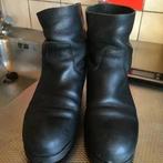 Mooie leren Shabbies Amsterdam met grove zool 39 nu 59,99€, Shabbies Amsterdam, Zwart, Lage of Enkellaarzen, Ophalen of Verzenden