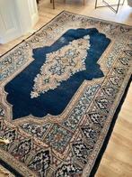 Vintage blauw Perzisch kleed, Antiek en Kunst, Ophalen of Verzenden
