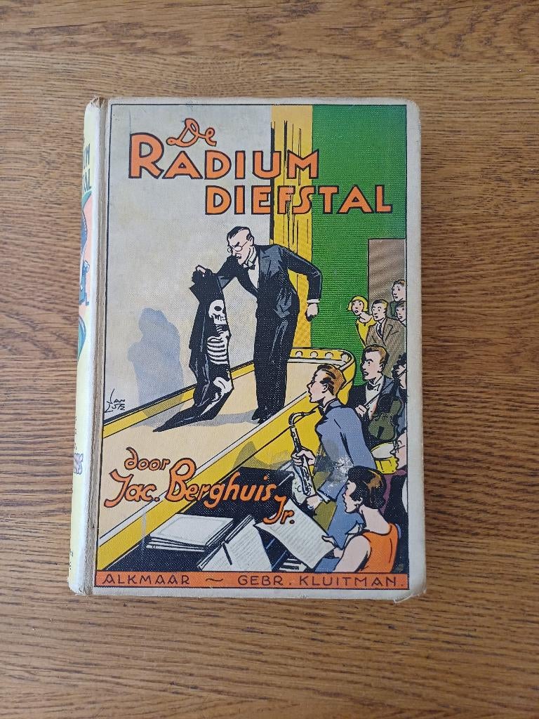 De radium diefstal - Jac Berghuis jr., Ophalen of Verzenden, Gelezen, Jac Berghuis jr., Fictie