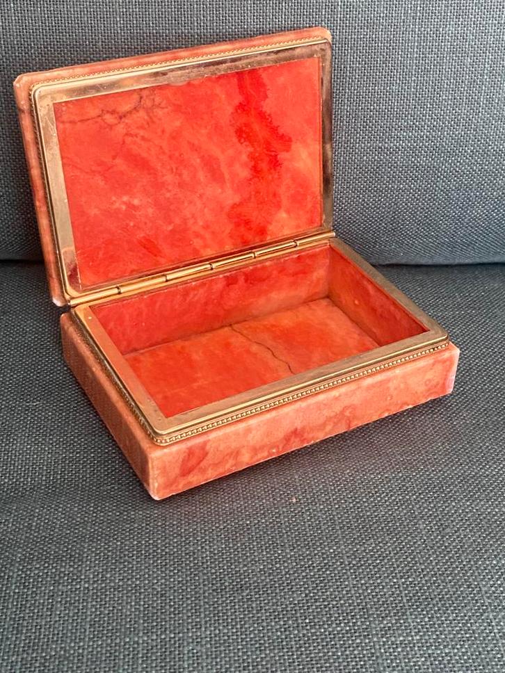 Alabaster doosje, Antiek en Kunst, Antiek | Overige Antiek, Ophalen