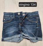 Vingino spijkershort 134, Ophalen of Verzenden, Zo goed als nieuw, Jongen