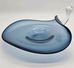 Design geblazen glazen schaal., Ophalen of Verzenden, Rond, Glas