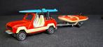 Majorette Renault 4 met Boot Aanhanger. BIEDEN, Hobby en Vrije tijd, Modelauto's | Overige schalen, Ophalen of Verzenden, Gebruikt