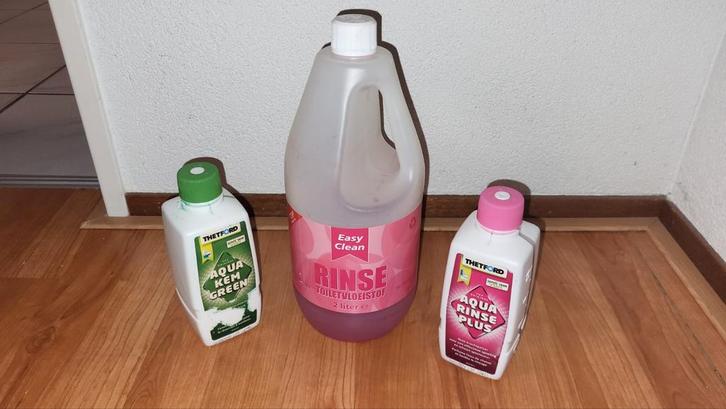 Thetford Toiletvloeistof Set, Caravans en Kamperen, Kampeeraccessoires, Gebruikt, Ophalen