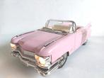 Roze 35 cm grote Cadillac Eldorado wekker klok met muziek., Ophalen of Verzenden