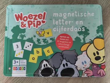 Woezel en Pip magnetische letter en cijverdoos Zwijsen  beschikbaar voor biedingen