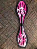 Waveboard Roze/Zwart, Ophalen of Verzenden, Gebruikt, Waveboard