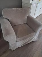 Te koop IKEA EKTORP FAUTEUIL BEIGE, Ophalen, Eenpersoons, 75 tot 100 cm, Zo goed als nieuw