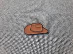 1 mooie pin van een cowboy hoed te koop, Ophalen of Verzenden, Nieuw, Overige onderwerpen, Speldje of Pin