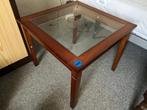 Bijzettafel, Gebruikt, Vierkant, 55 tot 75 cm, Hout