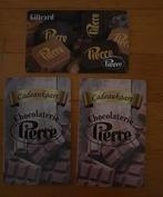 Cadeaukaarten van Chocolaterie Pierre, Tickets en Kaartjes, Kortingen en Cadeaubonnen, Twee personen, Cadeaubon, Warenhuis- of Winkelbon