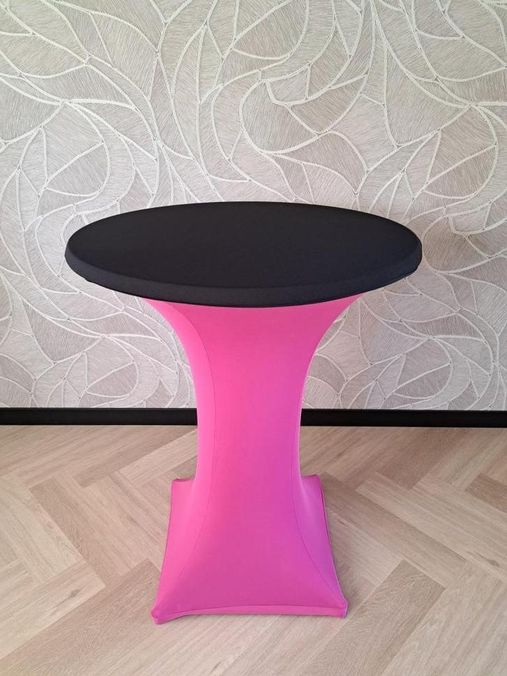 Te Huur - Statafels incl. rok, Hobby en Vrije tijd, Feestartikelen | Verhuur, Zo goed als nieuw, Overige, Ophalen