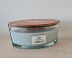 Woodwick Elipse Geurkaars | Sagewood & Seagrass |, Huis en Inrichting, Woonaccessoires | Kandelaars en Kaarsen, Ophalen of Verzenden
