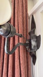 Vintage Wandlamp Metaal, Ophalen, Gebruikt, Metaal