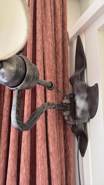 Vintage Wandlamp Metaal beschikbaar voor biedingen