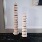 🌺Set beige echte zeeegels op zwarte voet | japandi, Huis en Inrichting, Woonaccessoires | Overige, Nieuw, Ophalen of Verzenden