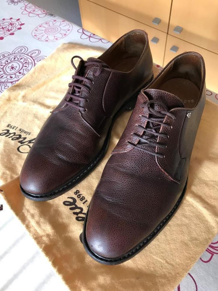 Greve lage nette veter schoenen, maat 10,5 H, kleur bruin., Kleding | Heren, Schoenen, Zo goed als nieuw, Veterschoenen, Bruin