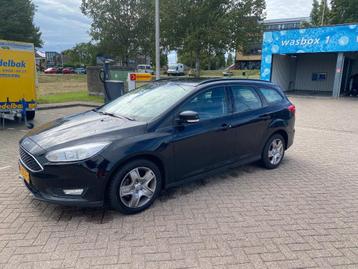 Ford Focus 1.0 Ecoboost 74KW Wagon 2017 Zwart beschikbaar voor biedingen
