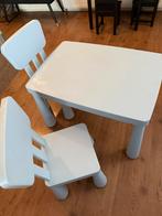 Kindertafel met stoeltjes, Kinderen en Baby's, Kinderkamer | Tafels en Stoelen, Ophalen, Gebruikt, Tafel(s) en Stoel(en)