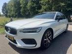 Volvo V60 2.0 T6 Recharge AWD leer/camera/elektrische klep, Auto's, Volvo, Gebruikt, 4 cilinders, Wit, Vierwielaandrijving