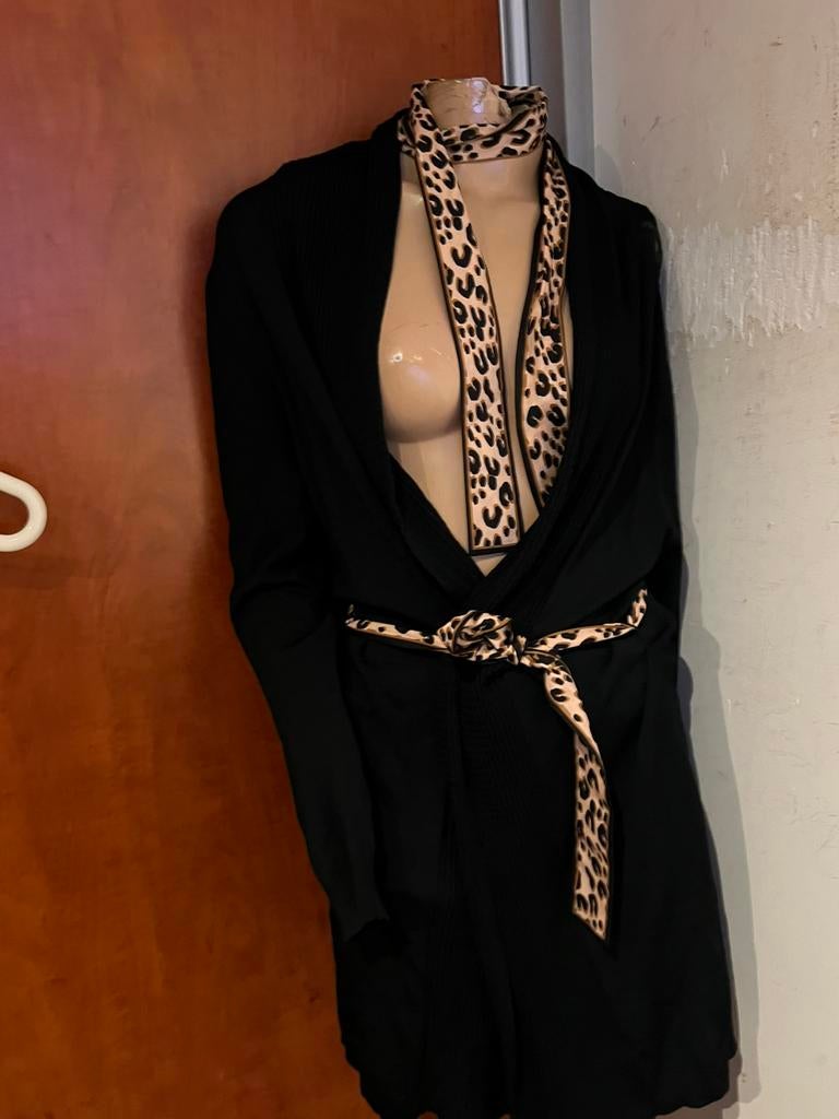 Claudia STRATER vest maat 44 origineel zgan, G, Zwart, G, Maat 42/44 (L)