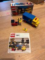 Vintage Lego set 381 Lorry and Forklift compleet, Kinderen en Baby's, Speelgoed | Duplo en Lego, Ophalen of Verzenden, Gebruikt