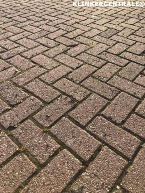 ROOIKORTING 9.000m2 heide beton keiformaat klinkers bkk bss, Tuin en Terras, Tegels en Klinkers, Gebruikt, Klinkers, Beton, 10 m² of meer