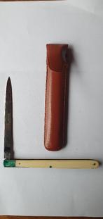 Knipmes zakmes uit Solingen Cryovac 13cm met hoesje, Antiek en Kunst, Ophalen of Verzenden