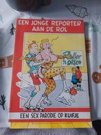 Stripparodie Kuifje., Eén comic, Ophalen of Verzenden, Zo goed als nieuw, Europa