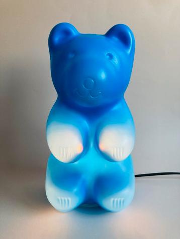 Messow Berenlampje - Blauw vintage gummy bear lamp beschikbaar voor biedingen