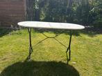 Marmeren tafel voor buiten, Ophalen