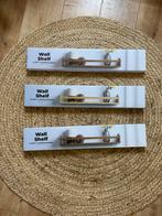 3x Bamboe wandplankjes nieuw in doos, Ophalen of Verzenden, Nieuw