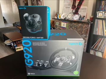 Logitec G920 Racestuur + Shifter: (Pc, Xbox) beschikbaar voor biedingen