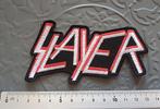 Slayer shaped  logo patch 46, Verzenden, Nieuw, Kleding