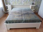 2-persoonsbed met ombouw, Ophalen, Tweepersoons, 160 cm, Hout