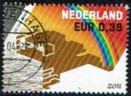 4  Nederland zegel uit 2004, Postzegels en Munten, Postzegels | Nederland, Na 1940, Verzenden, Gestempeld