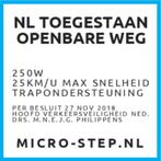 Elektrische Step nieuw 3  .., Verzenden, Nieuw, Gewone step