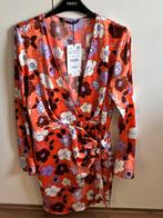 Zara wrap dress Medium, Kleding | Dames, Jurken, Maat 38/40 (M), Zara, Oranje, Ophalen of Verzenden