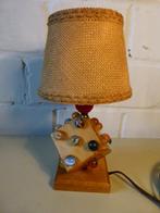 vintage tafellamp dobbelsteen knikkers 50er jaren, Verzamelen, Retro, Ophalen, Huis en Inrichting