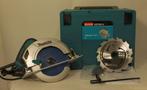 Makita HS7601J cirkelzaag – met opbergbox & extra zaagblad, Cirkelzaag, Ophalen of Verzenden, Zo goed als nieuw, Makita