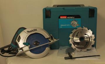 Makita HS7601J cirkelzaag – met opbergbox & extra zaagblad  beschikbaar voor biedingen