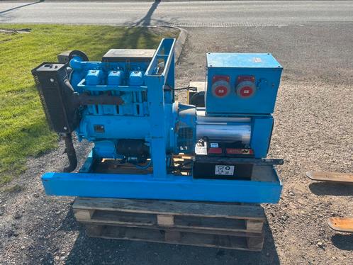 25 KVA aggregaat 230/400 Volt Hatz diesel generator, Doe-het-zelf en Verbouw, Aggregaten, Gebruikt, Dieselolie, 10 tot 30 kVA