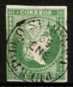 Mooi kavel Klassiek Spanje KZD615., Postzegels en Munten, Postzegels | Europa | Spanje, Verzenden, Gestempeld