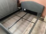 Ikea stoffen bedframe grijs 160x200, Ophalen, Gebruikt, Tweepersoons, 200 cm