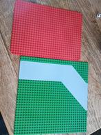 Twee oude lego platen wegenplaat baseplate, Ophalen of Verzenden, Gebruikt