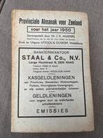 Provinciale Almanak Zeeland 1950, Gelezen, Overige typen, Ophalen of Verzenden, 1800 tot 2000
