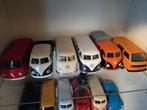 13 mooie Volkswagen busjes uit vitrine, Ophalen of Verzenden, Zo goed als nieuw, Overige merken