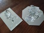 Swarovski roos & 3 zwaantjes inclusief spiegeltjes, Verzamelen, Swarovski, Ophalen of Verzenden, Nieuw, Figuurtje