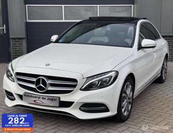 Mercedes C-klasse 350 e Lease Edition/ DEALER ONDERH/ PANO beschikbaar voor biedingen